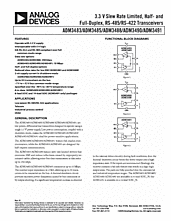 DataSheet ADM3485 pdf